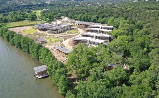A photo of The Campus on Lake Austin that sits on 44 acres off the shores of Lake Austin and includes 15 buildings spanning 173,000 square feet.