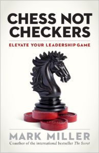 A photo of the book cover for Mark Miller's Chess, Not Checkers.